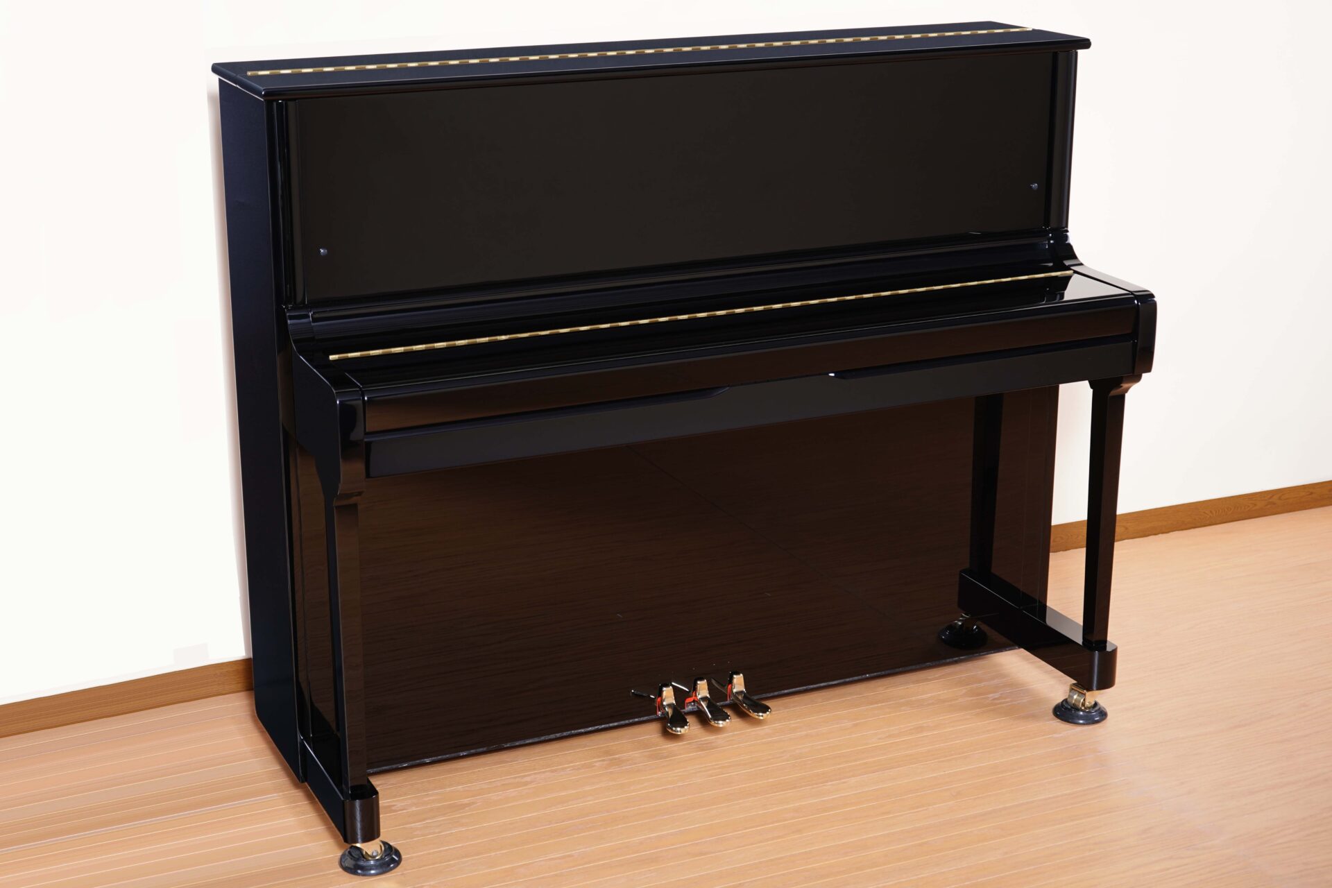 パソコン調律点検記録カード付 Rosenstock3型アップライトピアノR-3 88鍵盤/マホガニー艶出し仕上げ/品番798467/高低椅子付 アップライトピアノ